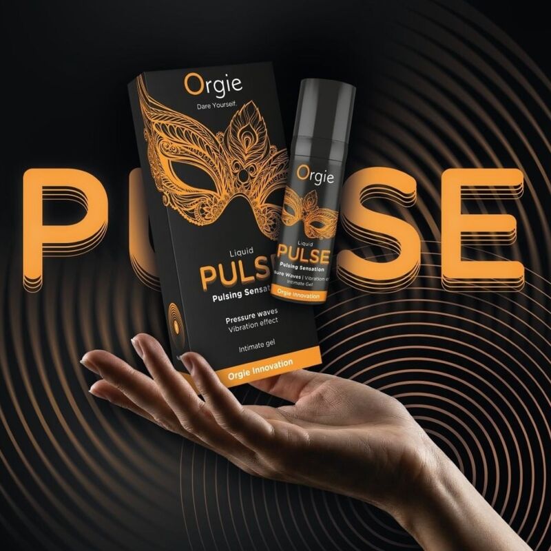 Orgie Pulse suudeltava sykkivän tunteen intiimigeeli - 15 ml