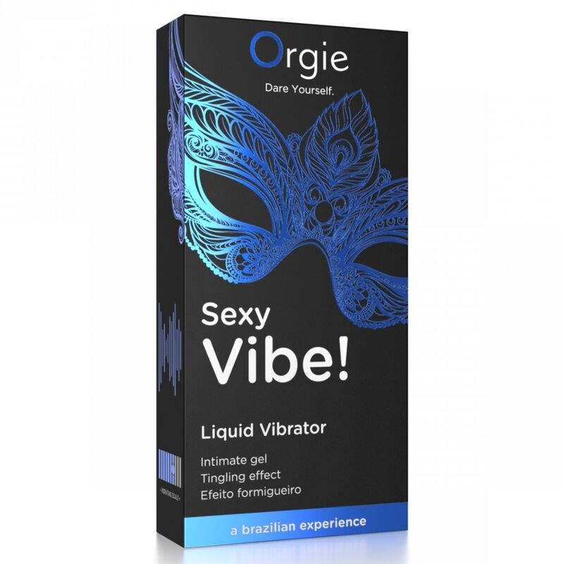 Orgie Sexy Vibe! kihelmöivä intiimigeeli - 15 ml