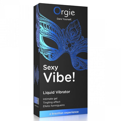 Orgie Sexy Vibe! kihelmöivä intiimigeeli - 15 ml