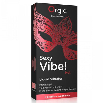 ORGIE - Sexy Vibe! Hot lämmittävä intiimigeeli - 15 ml