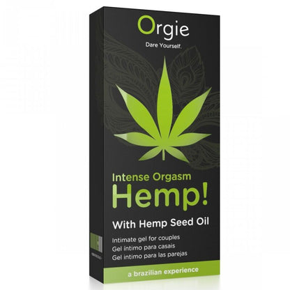 ORGIE - Hemp! Intense intiimigeeli - 15 ml