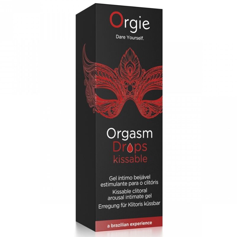Orgie Orgasm Drops suudeltava klitoriskiihotusgeeli - 30 ml