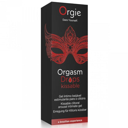 Orgie Orgasm Drops suudeltava klitoriskiihotusgeeli - 30 ml