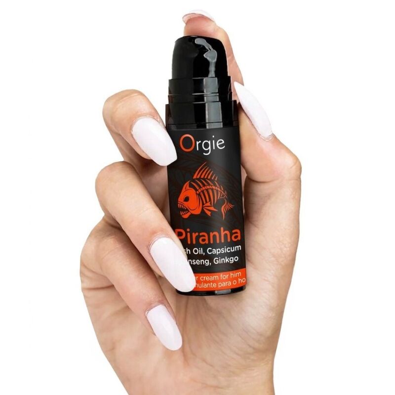 Orgie Piranha Power intiimivoide miehille - 15 ml