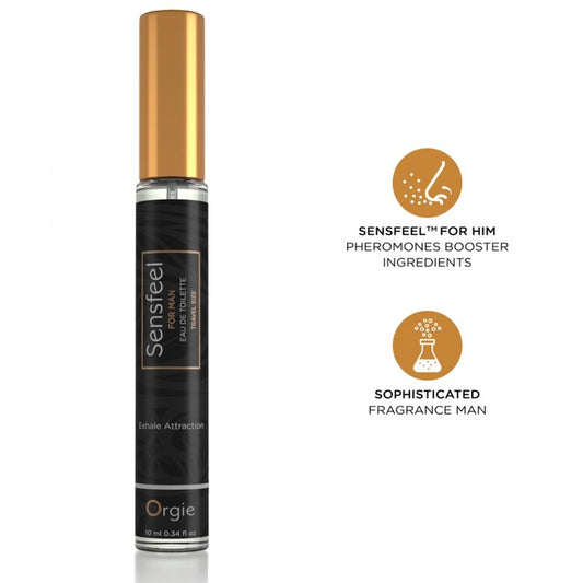 ORGIE - Sensfeel feromonituoksuvesi miehille - 10 ml