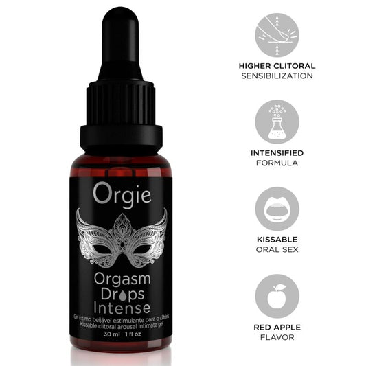 Orgie Orgasm Drops Intense Extreme klitoriskiihotusgeeli - 30 ml