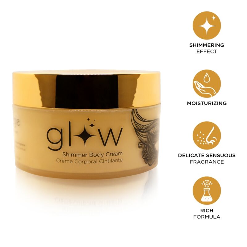 Orgie Glow hohtava vartalovoide - 250 ml