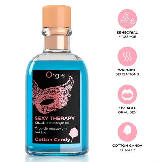 Orgie Lips Massage suudeltava hierontasetti - hattara - 100 ml