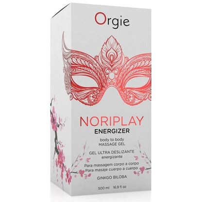 Orgie Noriplay Energizer Nuru-vartalohierontageeli - 500 ml