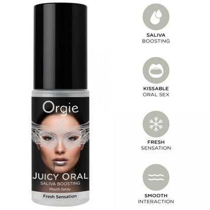 Orgie Juicy Oral suusuihke - minttu - 15 ml