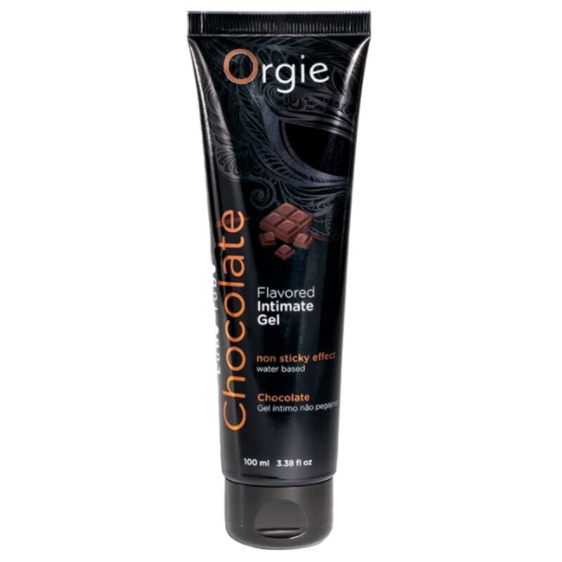 Orgie Lube Tube Chocolate suudeltava vesipohjainen intiimigeeli - suklaa - 100 ml