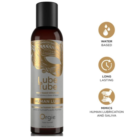 Orgie Lube Tube Human Lube vesipohjainen intiimigeeli - 150 ml