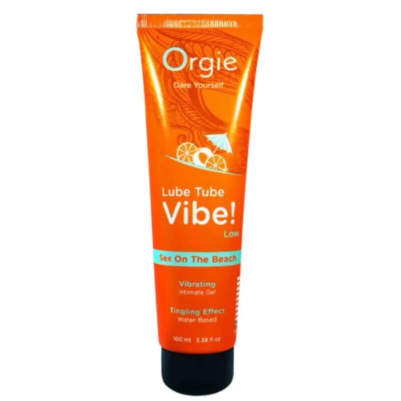 Orgie Lube Tube Vibe! Sex on the Beach miedosti kihelmöivä intiimigeeli - 100 ml