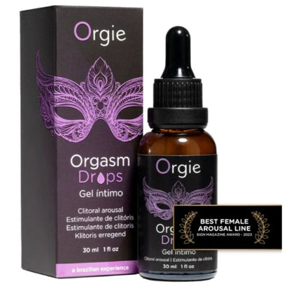 Orgie Orgasm Drops klitoriskiihotusgeeli - 30 ml