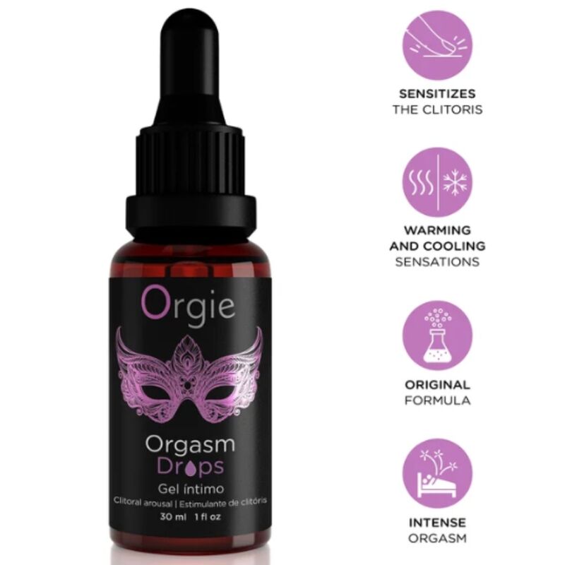 Orgie Orgasm Drops klitoriskiihotusgeeli - 30 ml