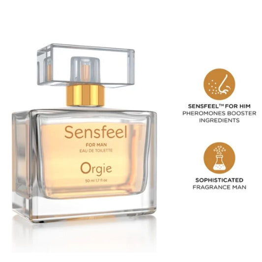 ORGIE - Sensfeel feromonituoksuvesi miehille - 50 ml