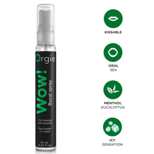 Orgie Wow! suusuihke - mentoli/eukalyptus - 10 ml