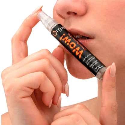 Orgie Wow! suusuihke - mansikkajää - 10 ml