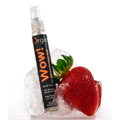 Orgie Wow! suusuihke - mansikkajää - 10 ml