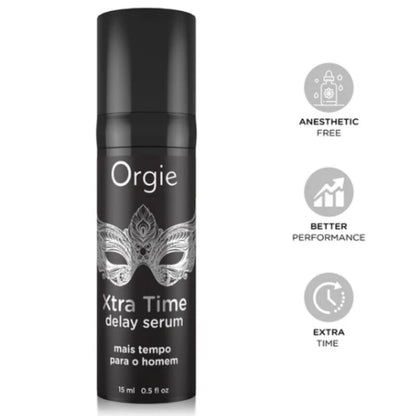 Orgie Xtra Time silikoninen intiimiseerumi ilman puudutetta - 15 ml