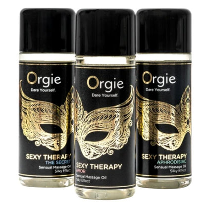 Orgie Sexy Therapy Mini Size Collection hierontaöljysetti - 3 × 30 ml