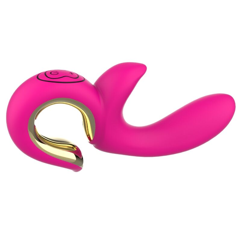 Nalone Lulu työntävä rabbit-vibraattori - pinkki