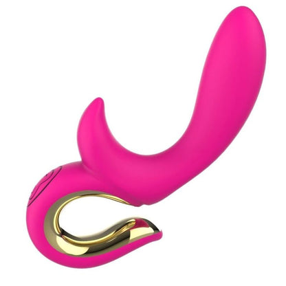 Nalone Lulu työntävä rabbit-vibraattori - pinkki