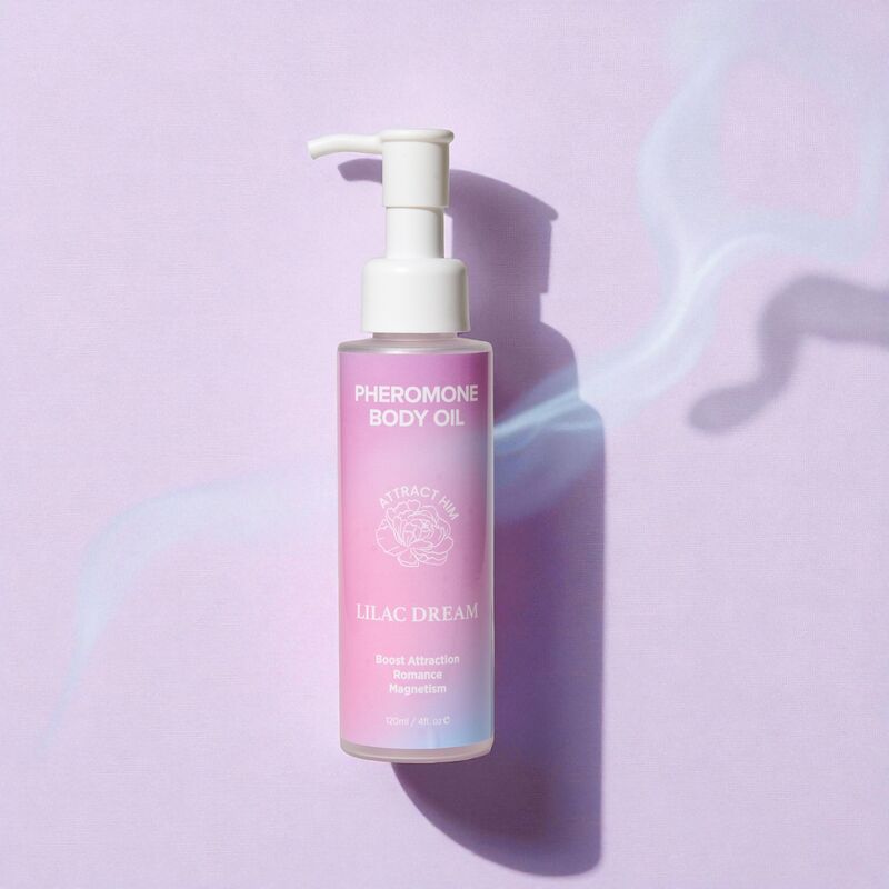 Eye of Love Bloom Lilac Dream vartaloöljy feromoneilla - 120 ml