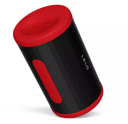 LELO F2S Double Sonic masturbaattori kaksoisääniaaltostimulaatiolla, punainen
