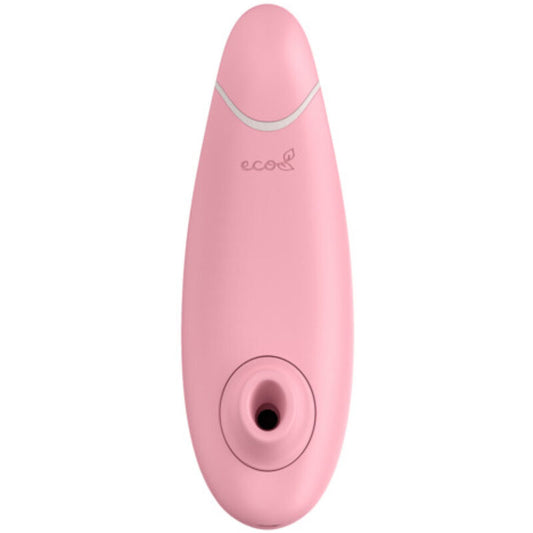 Womanizer Premium Eco paineaalto-klitoriskiihotin, 12 tehoa, roosa