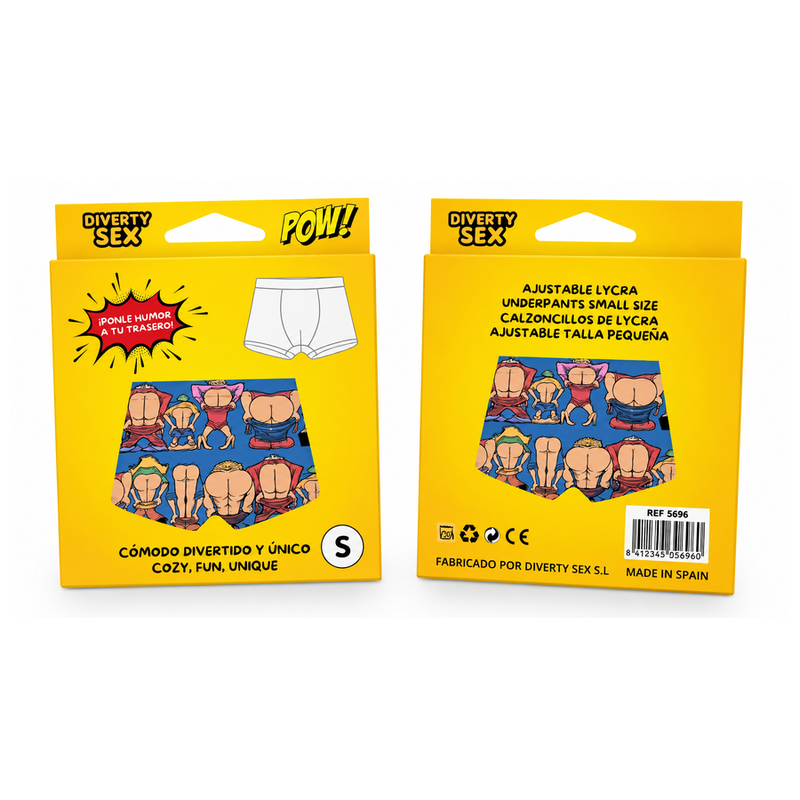 Diablo Picante peppukuvioiset alushousut - S - D-245907