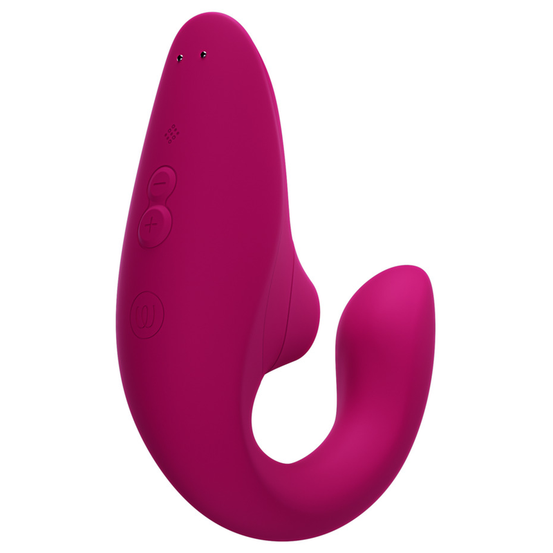 Womanizer Blend rabbit-vibraattori, kirkas pinkki