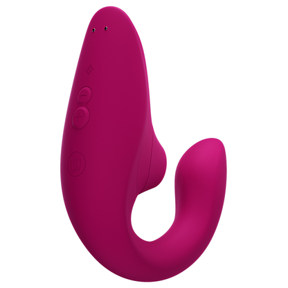 Womanizer Blend rabbit-vibraattori, kirkas pinkki