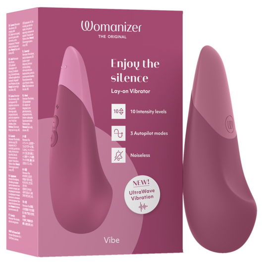 Womanizer Vibe hiljainen ulkoinen vibraattori, murrettu pinkki