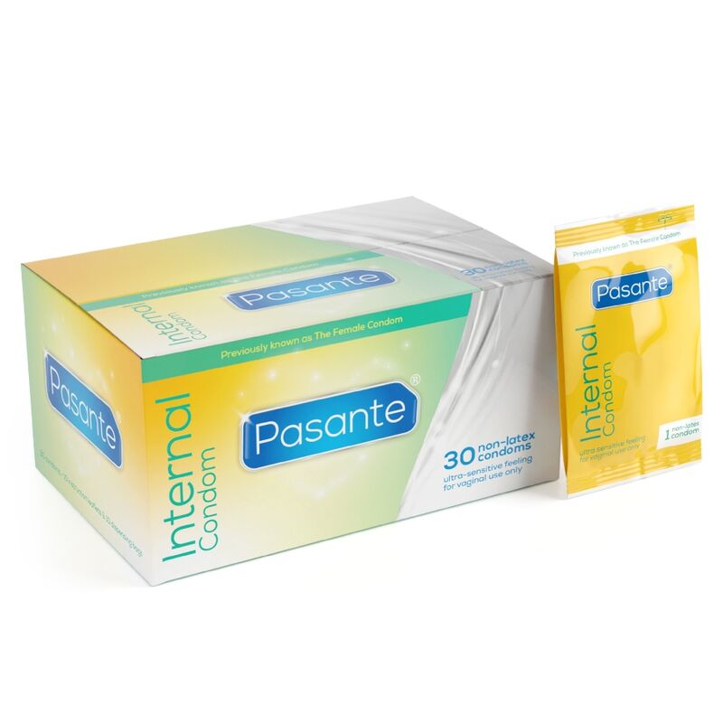 Pasante sisäiset kondomit - laatikko - 30 kpl