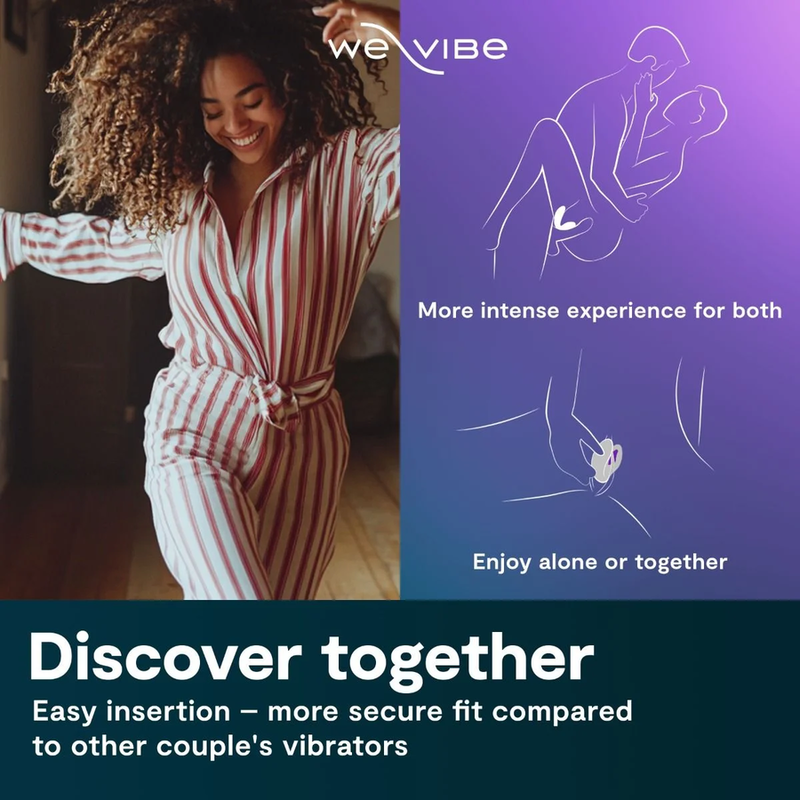 We-Vibe Sync O ympäröivä parivibraattori, vaaleanvioletti