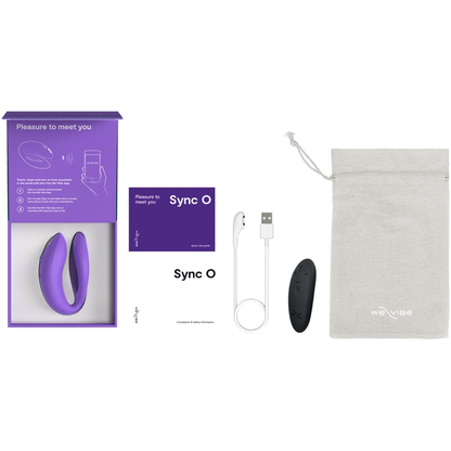 We-Vibe Sync O ympäröivä parivibraattori, vaaleanvioletti