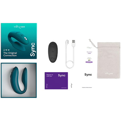 We-Vibe Sync 2 säädettävä parivibraattori, sametinvihreä