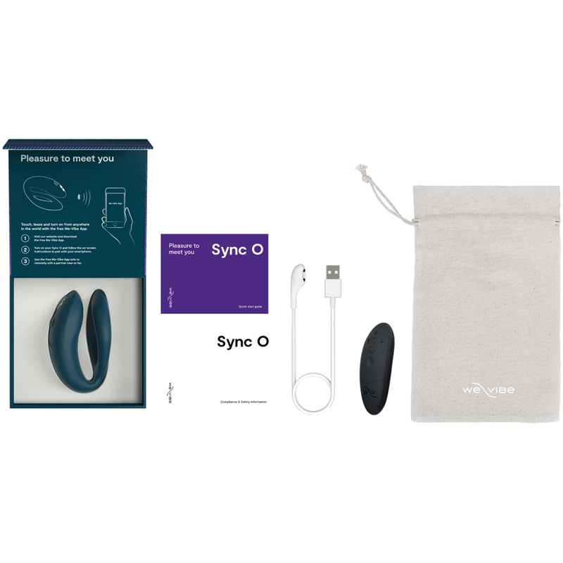 We-Vibe Sync 2 säädettävä parivibraattori, sametinvihreä