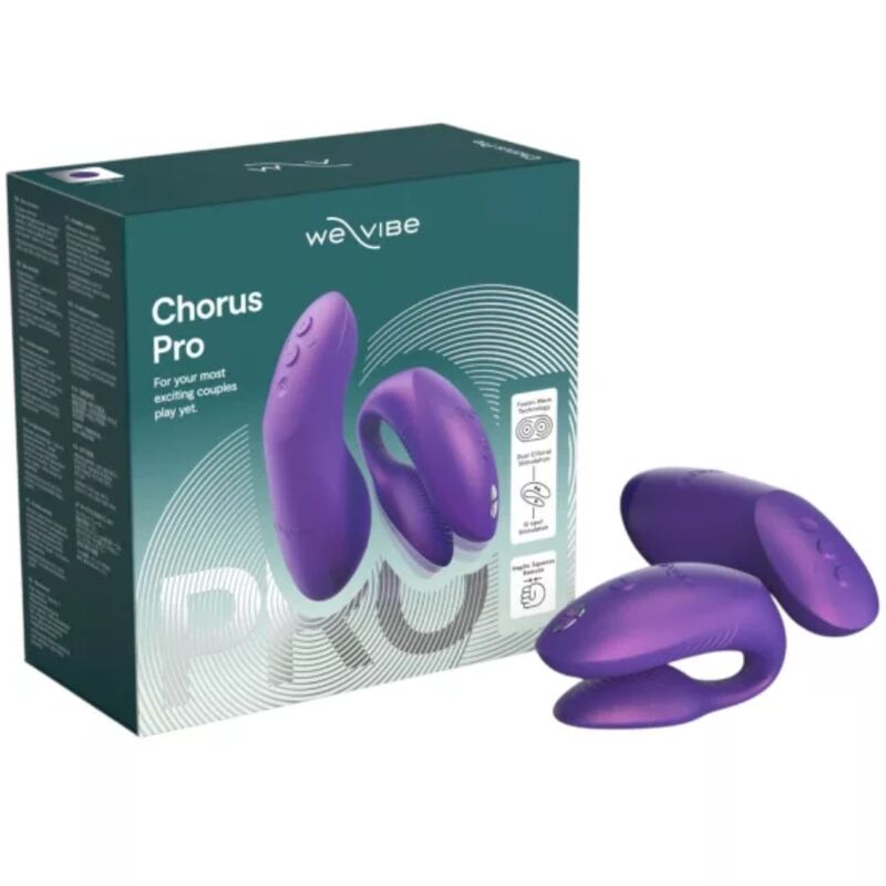 We-Vibe Chorus Pro parivibraattori, kosminen violetti