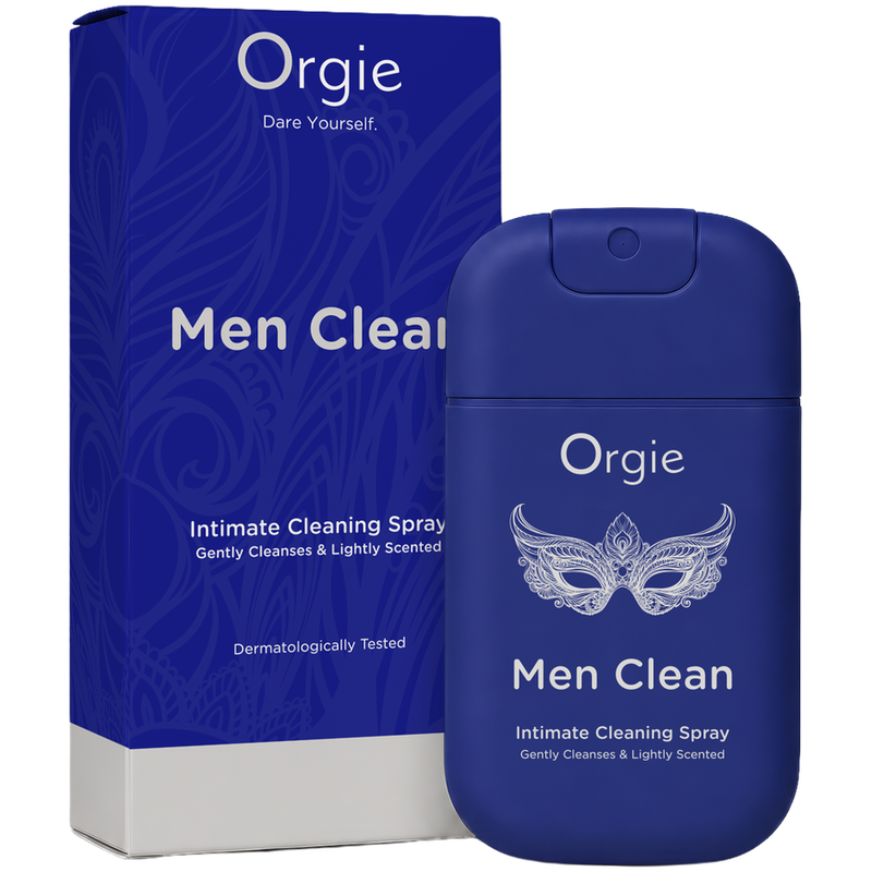 Orgie Men Clean intiimipuhdistussuihke aloe veralla miehille - 30 ml