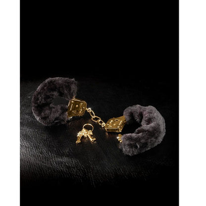 Fetish Fantasy Gold Deluxe Furry Cuffs | Niks.fi verkkokauppa