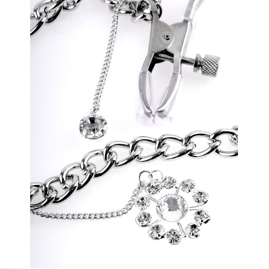 Fetish Fantasy Series Crystal Nipple Clamps, | Niks.fi verkkokauppa