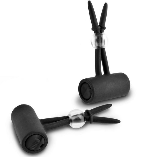 Fetish Fantasy Limited Edition Vibrating Silicone Nipple Lassons | Niks.fi verkkokauppa