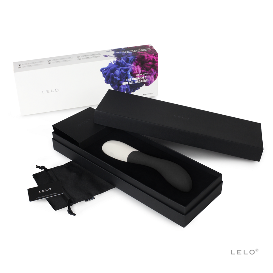 Lelo Mona Wave Black Vibrator | Niks.fi verkkokauppa