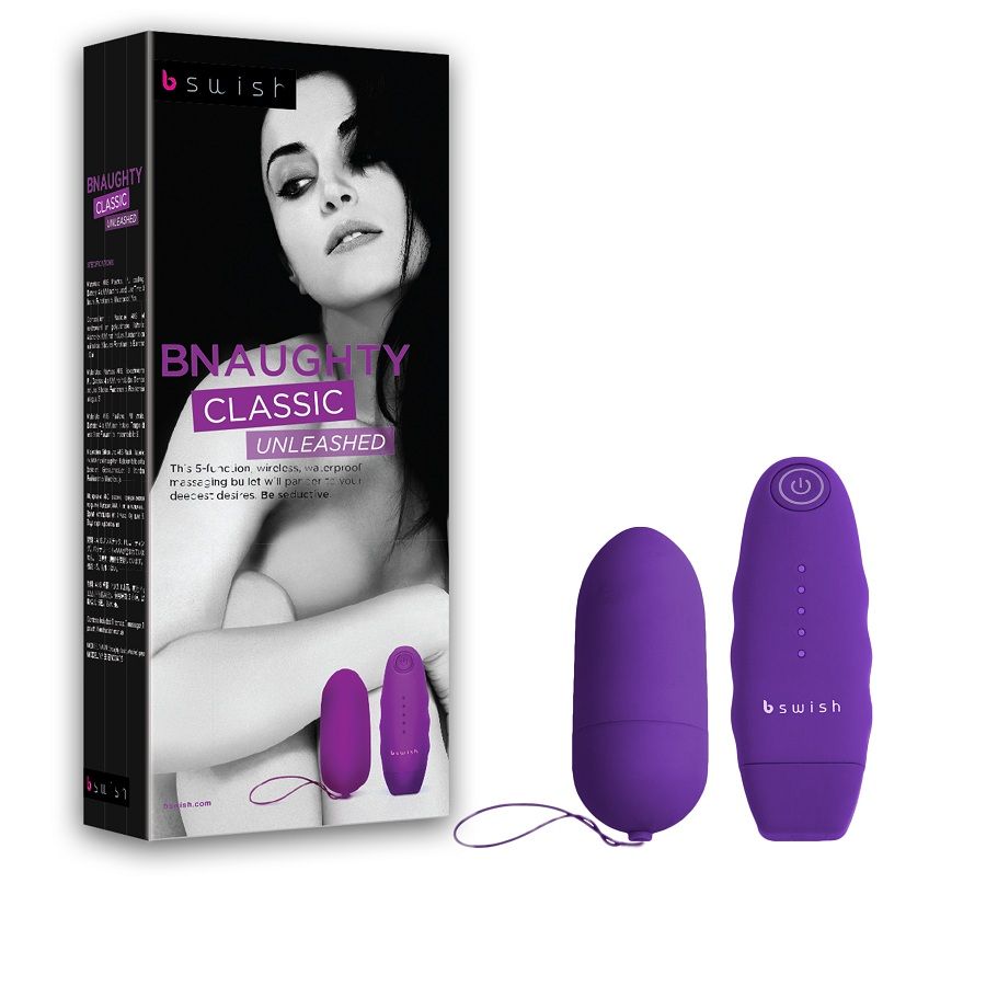 B Swish Bnaughty Unleashed Classic Lilac Remote Control | Niks.fi verkkokauppa