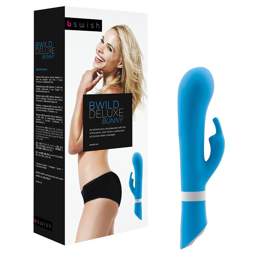 Bwild Deluxe Bunny Rabbit Vibrator Jade | Niks.fi verkkokauppa