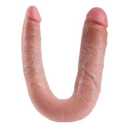 King Cock U-Shaped Large Double Trouble Flesh 17.8 Cm | Niks.fi verkkokauppa