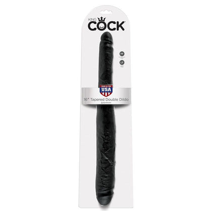 King Cock Slim Double Dildo Black 40.6 Cm | Niks.fi verkkokauppa