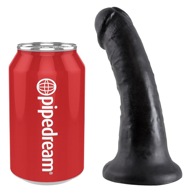 King Cock6" Cock Black 15.2 Cm | Niks.fi verkkokauppa